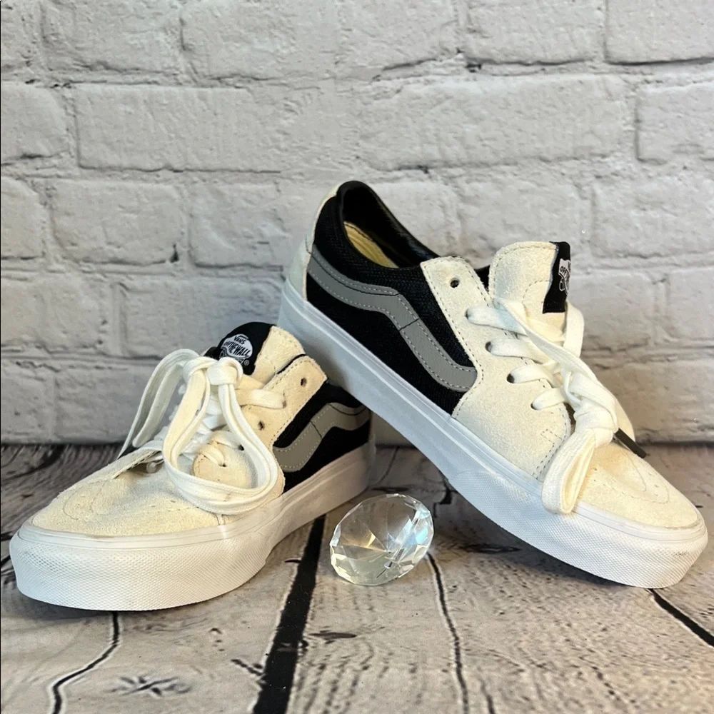 *Vans Off the Wall Sk8-Low 2-Tone sneakers Suede